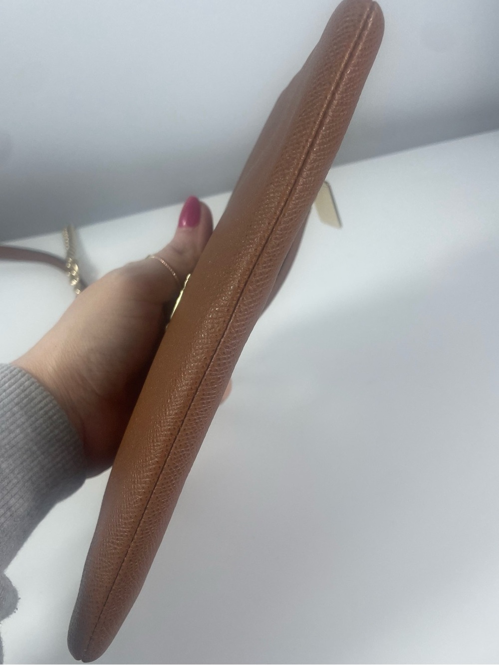 Coach Kylie Textured Leather Crossbody - Picture 9 of 12
